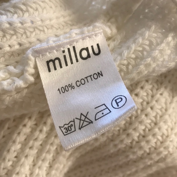 LF cropped lace up sweater - Picture 5 of 5